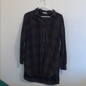 Free people flannel dress